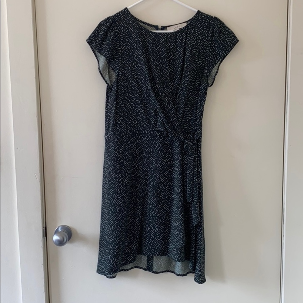 Green Polka Dot Loft Dress